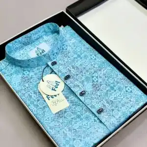 Pakistani Cotton Blue - Image 2