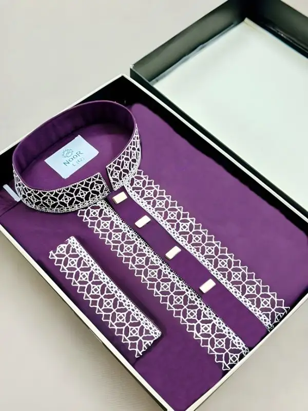 Elite Quality Embroidered Panjabi কোড- 260