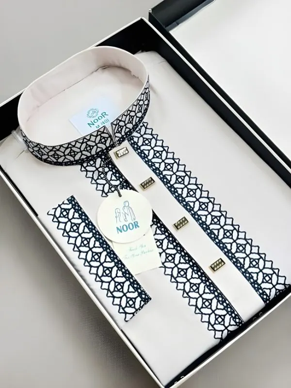 Elite Quality Embroidered Panjabi কোড- 202