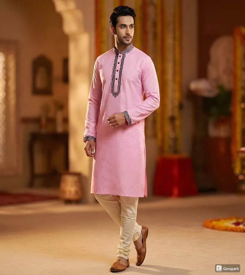 Premium Embroidery Panjabi - Image 2