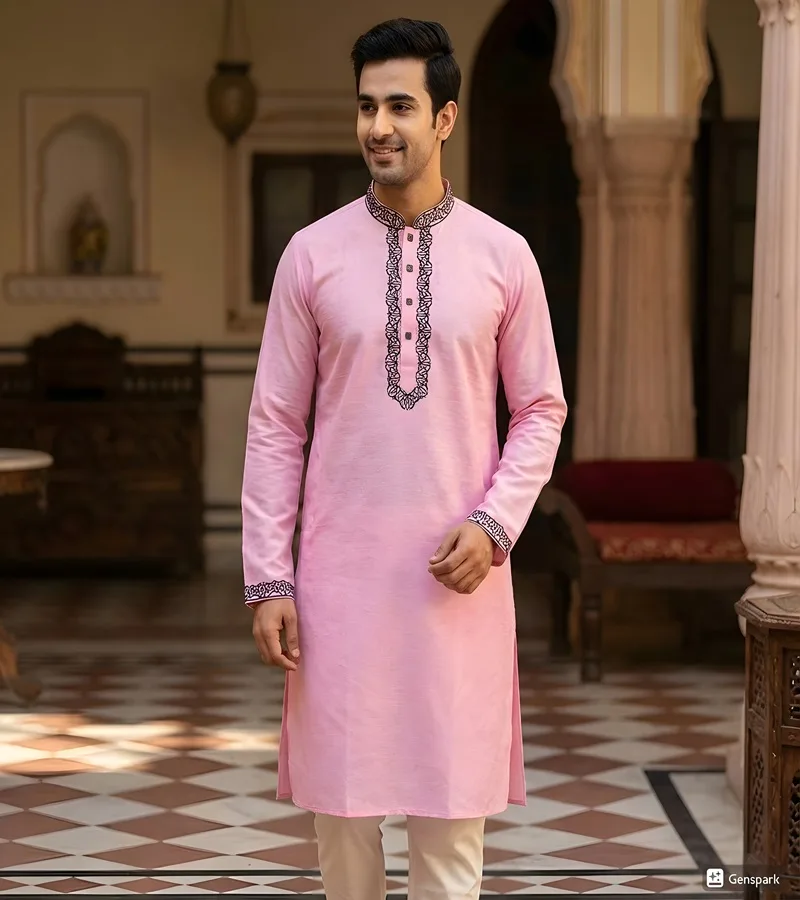 Premium Embroidery Panjabi - Image 3