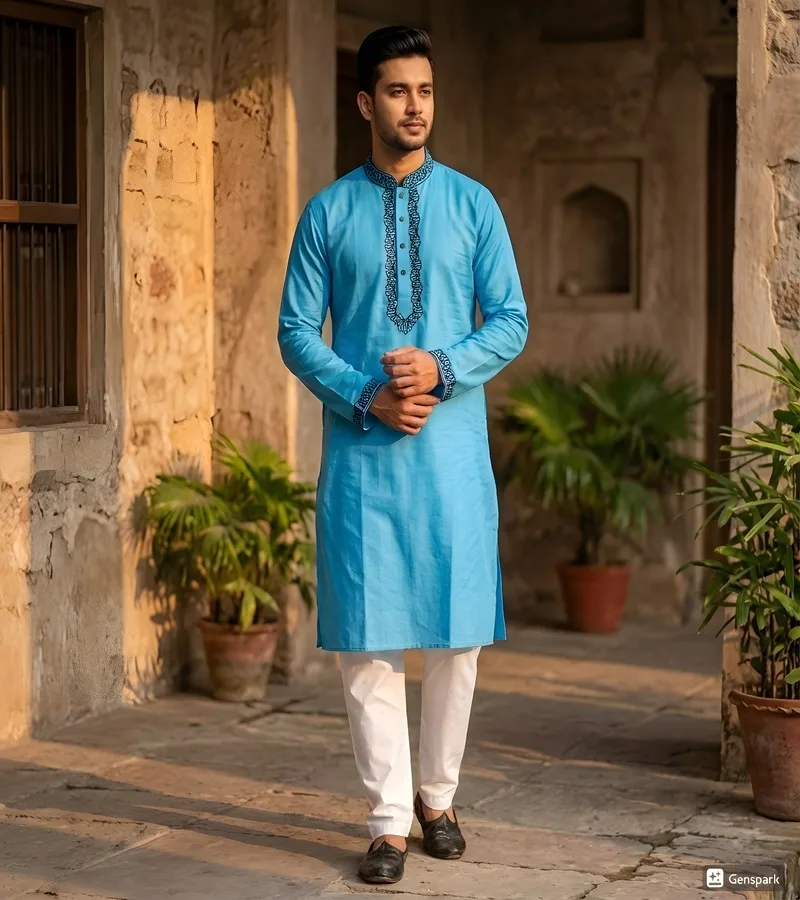 Premium Embroidery Panjabi - Image 2