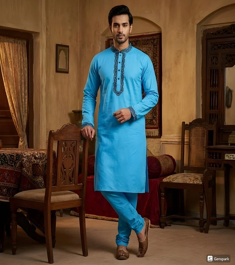 Premium Embroidery Panjabi - Image 3