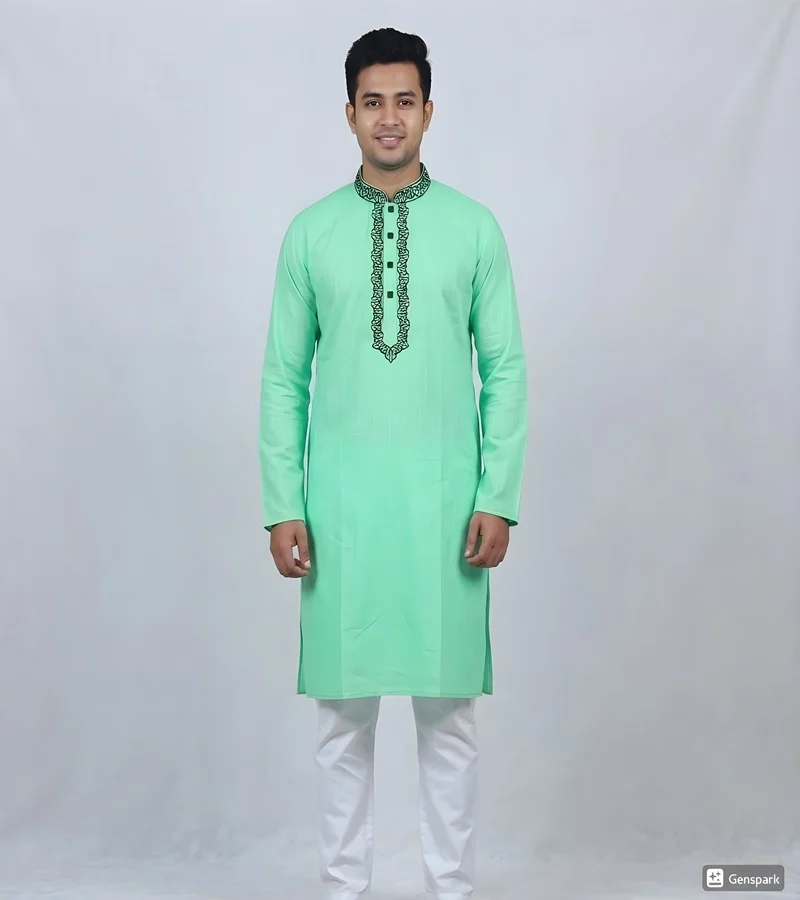 Premium Embroidery Panjabi - Image 2