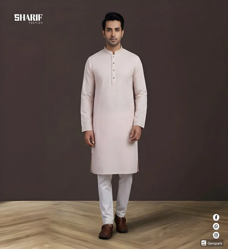 Premium Embroidery Panjabi - Image 2