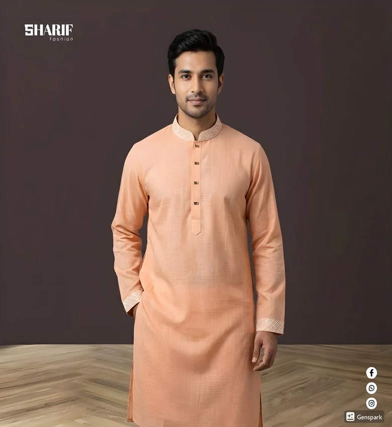 Premium Embroidery Panjabi - Image 2